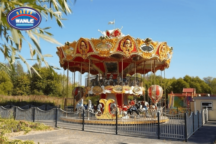 Double-Deck Fairy Tale Carousel
