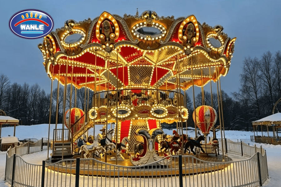Double-Deck Fairy Tale Carousel