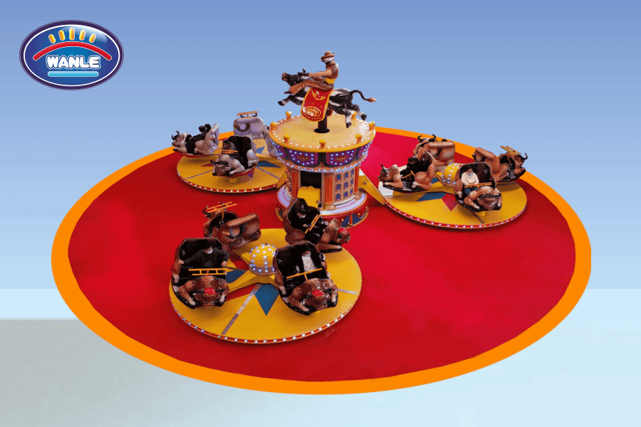 Spain bull ride
