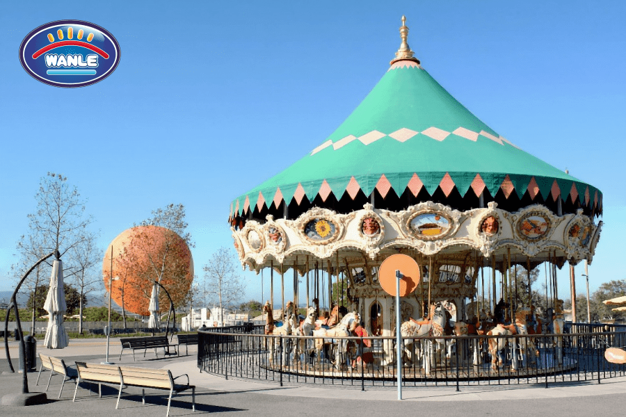 Custom 30′ Two-Row Carousel