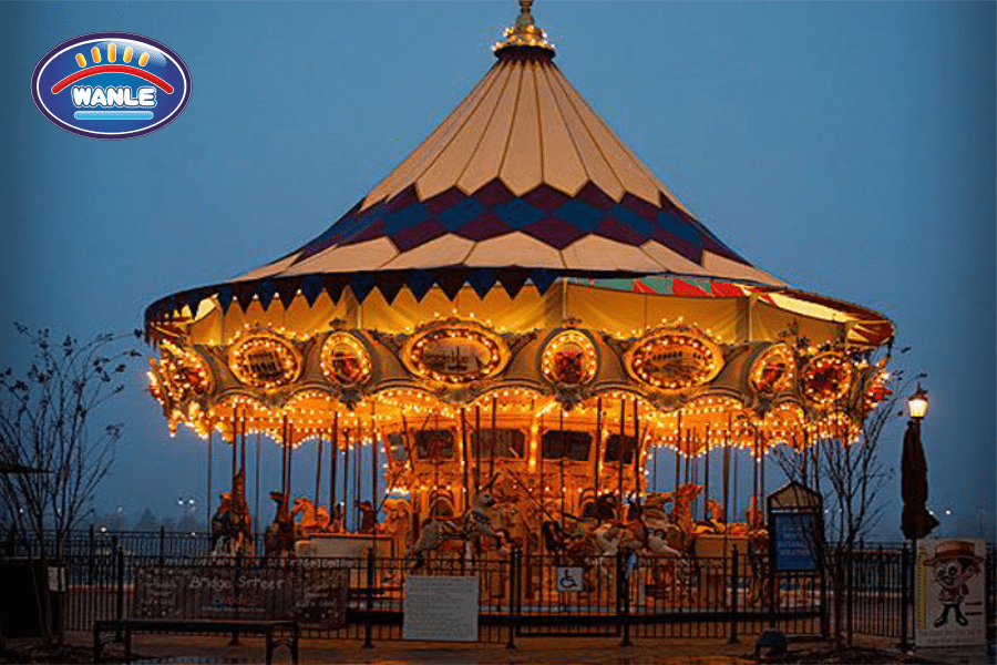 Custom 30′ Two-Row Carousel