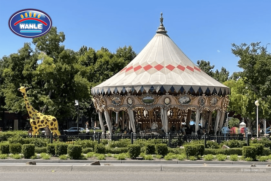 Custom 30′ Two-Row Carousel