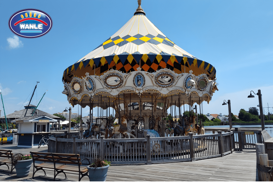 Custom 30′ Two-Row Carousel
