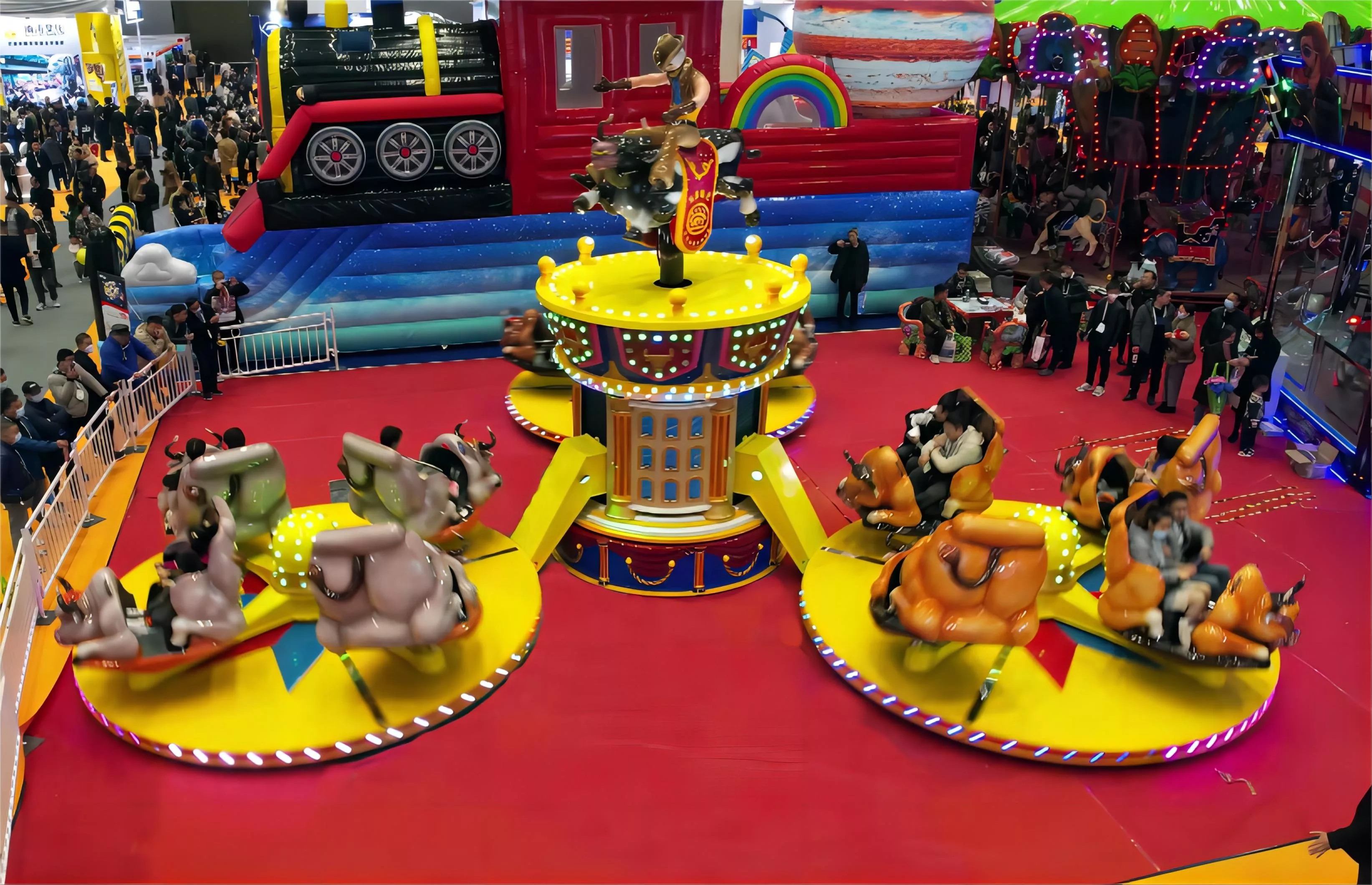 Spain bull ride