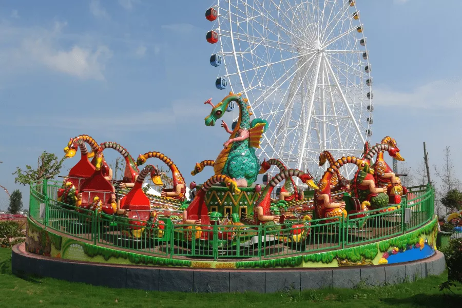 Spinning Dinosaurs Rides