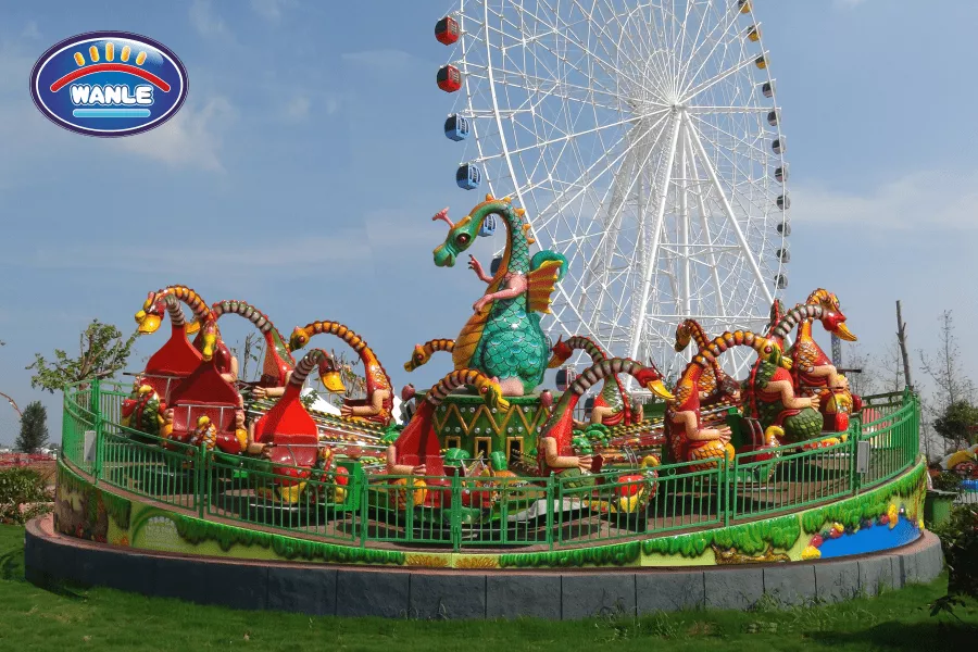 Spinning Dinosaurs Rides