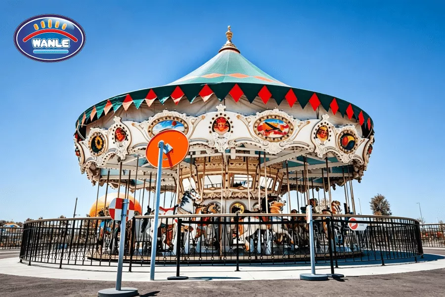 Custom 30′ Two-Row Carousel