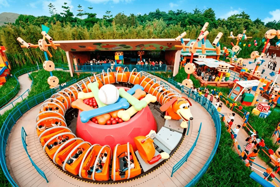 Slinky Dog Zigzag Spin