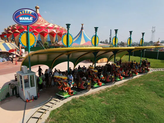 Running Horse kiddie Train Ride